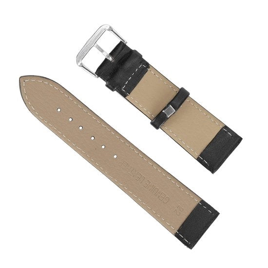 Cinturino orologio 22mm - Cinturino in PU pelle - Comodo - Duraturo - Adatto per Uomini/Donne - Ideale per la riparazione orologeria - Orafo