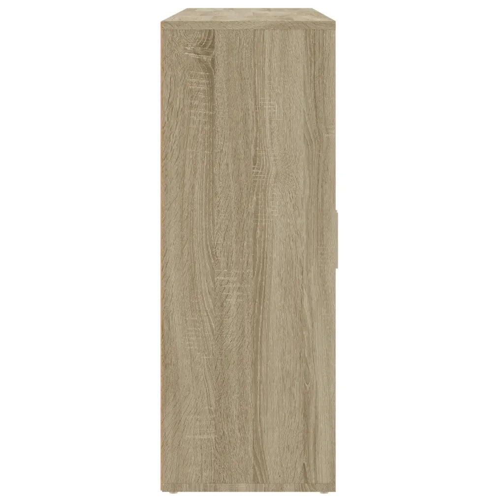 Credenze 3 pz | Madia | Buffet da pranzo | Armadio da pranzo Rovere Sonoma 60x31x84 cm in Legno Multistrato