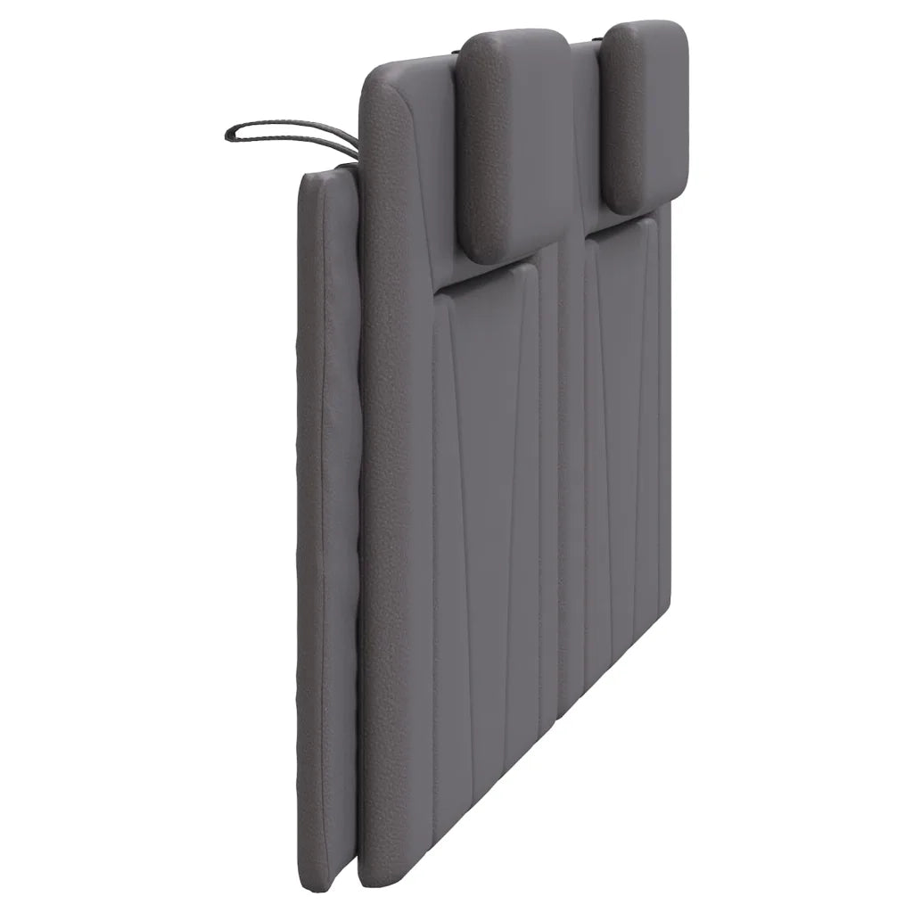 Cuscino Testiera Viana Grigio 160 cm in Similpelle CFW2123769