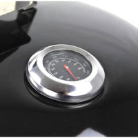 Barbecue a Carbone Carbonella Ø57 cm con Ruote Ketty Nero