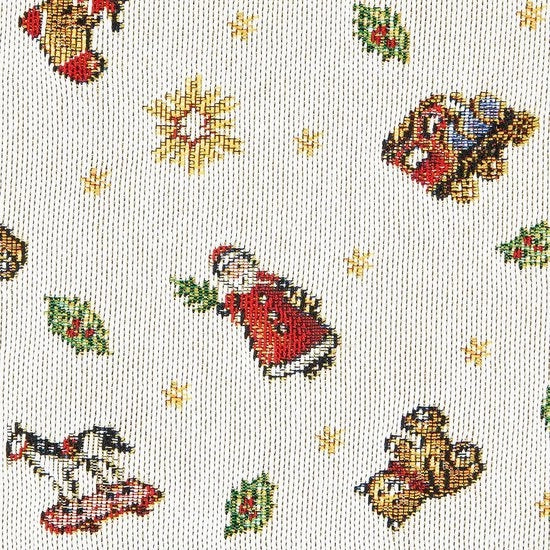 Loper con motivi di Natale in cotone e poliestere, colore vivace, medio