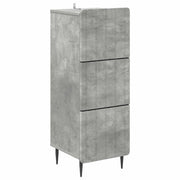 Mobile con Cassetti Grigio Cemento 33 x 34,5 x 92 cm 894388