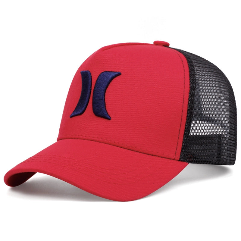 Cappellino da baseball Crescent rosso