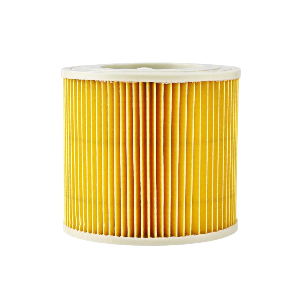 Cartuccia Filtrante F8 per Aspirapolvere Kärcher A 2101 / 2201 / WD 1 / 2 / 3 Bianco / Giallo Nedis