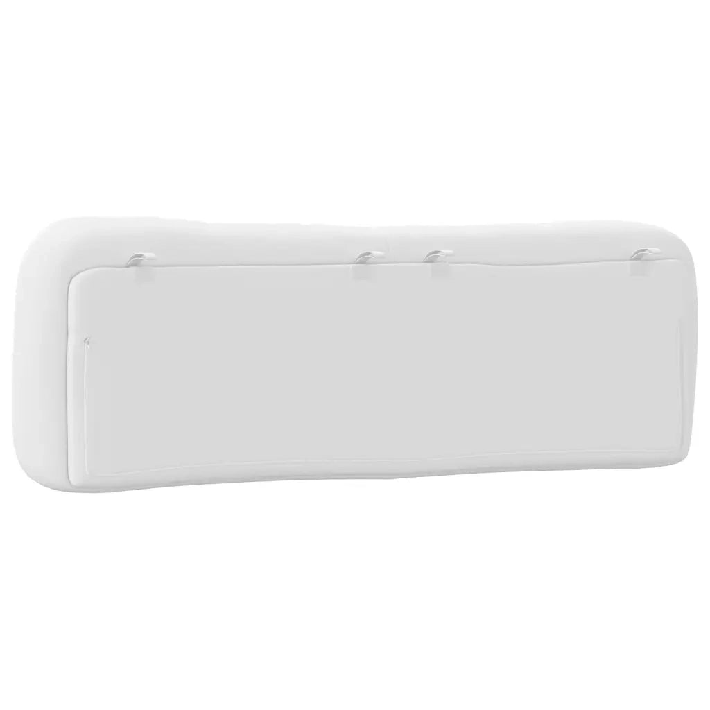 Cuscino Testiera Hvar Bianco 152 cm in Similpelle 374632