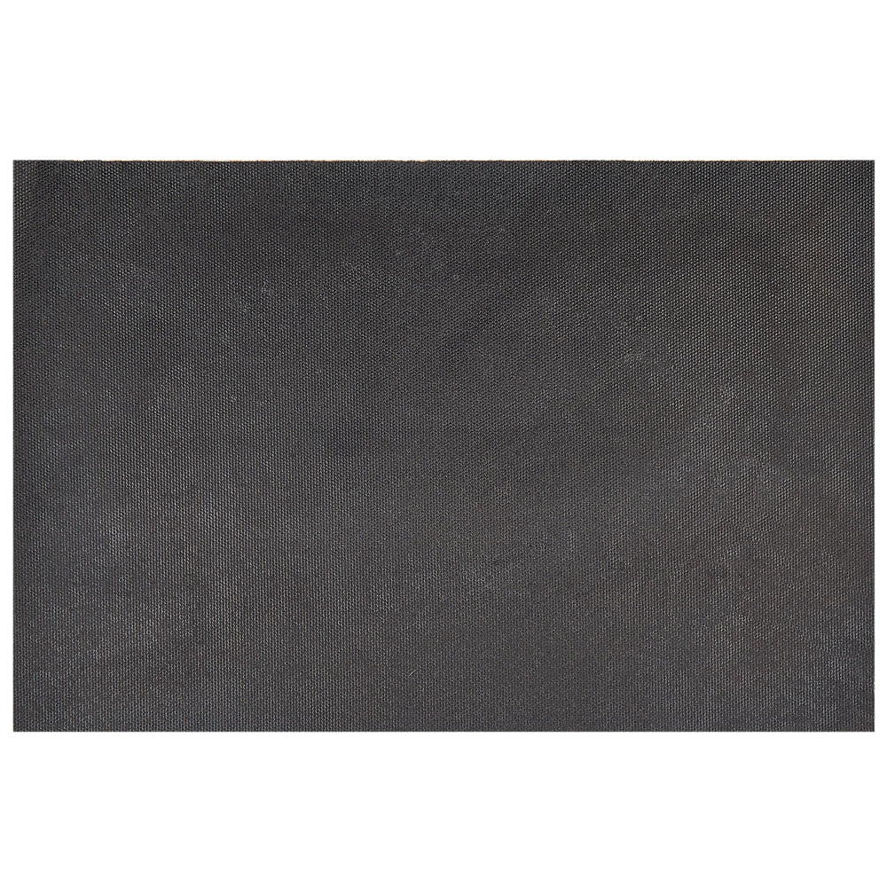 Zerbino in fibra di cocco naturale con fondo in PVC antiscivolo 40 x 60 cm con motivo geometrico in rilievo Decorazione moderna per interni