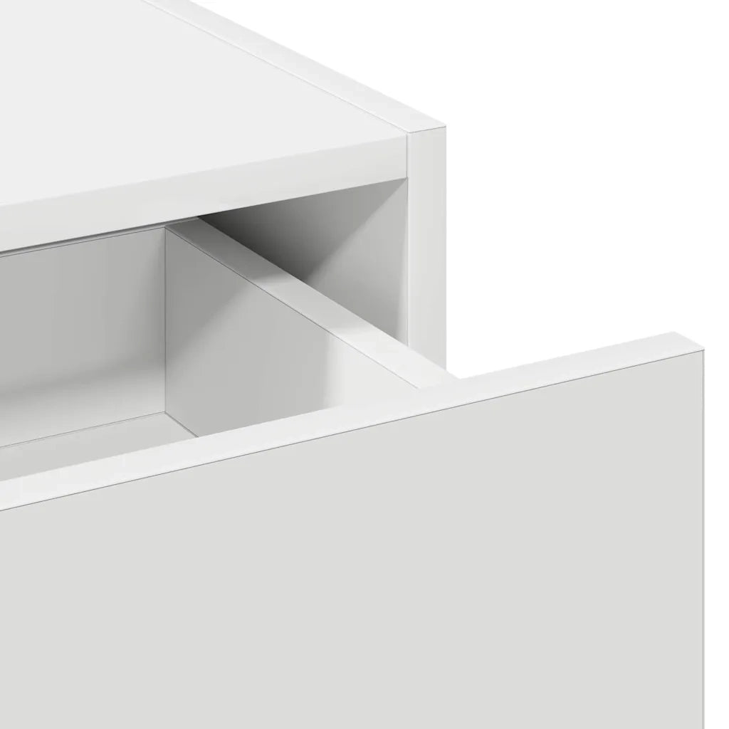 Tavolo da Trucco Bianco 60 x 40 x 70 cm Legno multistrato 865217