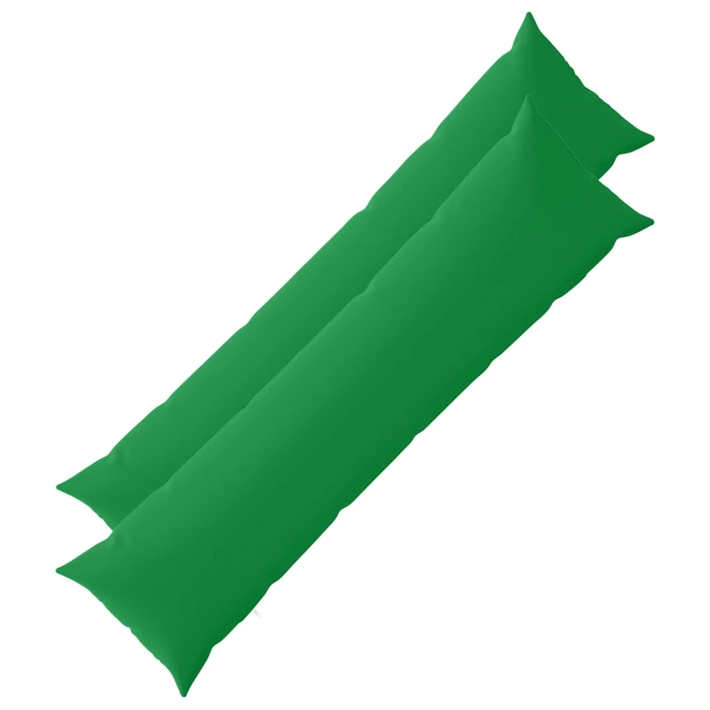 Federa 2 pcs HEERLEN Verde 40 x 145 cm Poliestere 908970