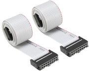 Cavo jumper flessibile IDC 50 pin con nastro piatto 128 cm distanza tra i contatti 2,54 mm