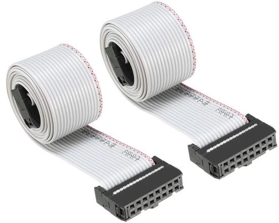 Cavo jumper flessibile IDC 50 pin con nastro piatto 128 cm distanza tra i contatti 2,54 mm