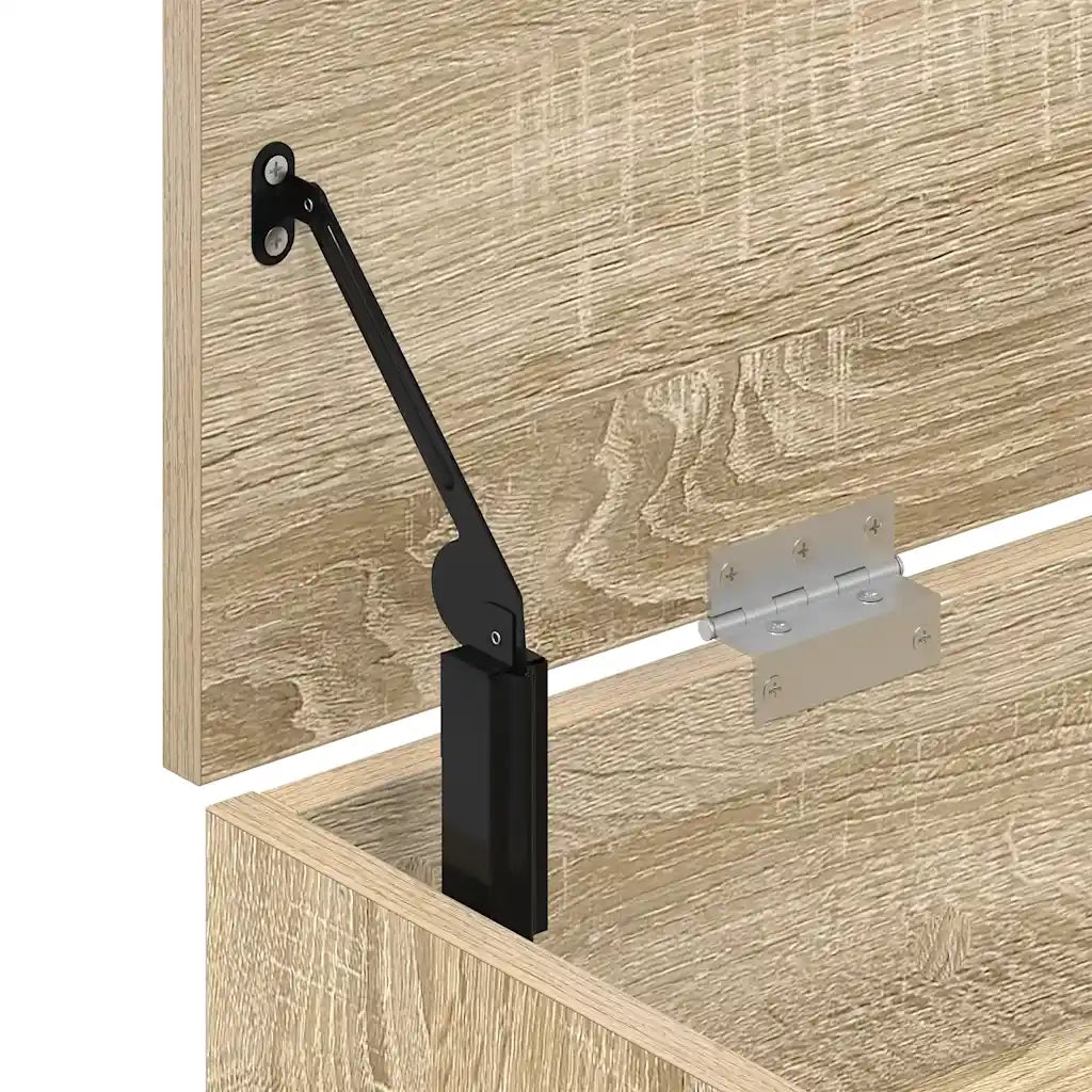 Scarpiera Rovere Sonoma 102x30,5x45 cm in Legno Multistrato 859138
