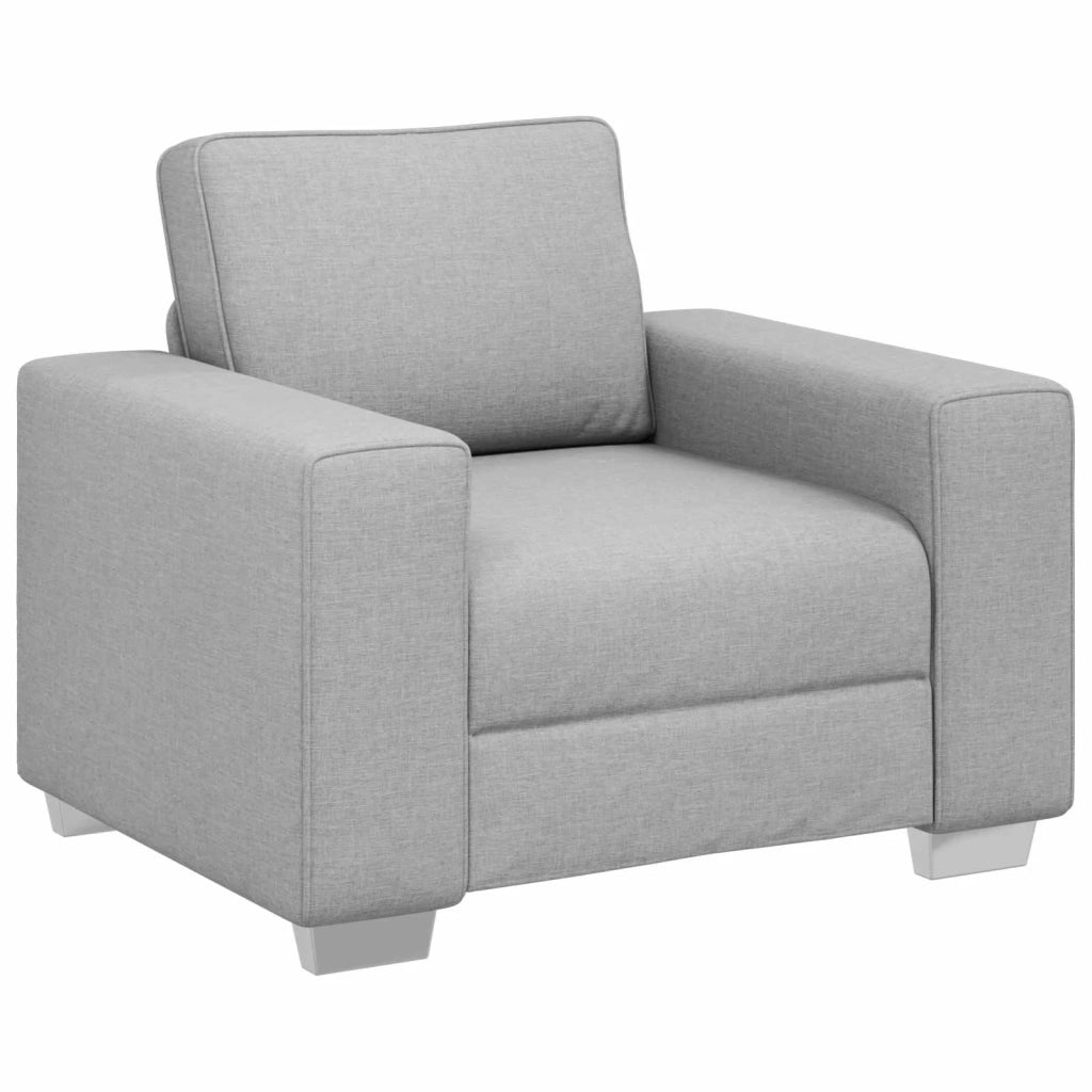 Divano Grigio Nuvola 100 x 80 x 82 cm Tessuto 4105215