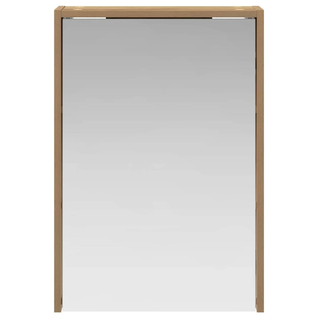 Mobiletto per specchio da bagno con porta Rovere Artigianale 889142