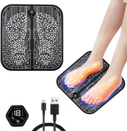 Apparecchio di massaggio per piedi - massaggio - portatile USB - miglioramento del flusso sanguigno - alleviamento del dolore muscolare - 6 modalità e 19 frequenze - adatto per...