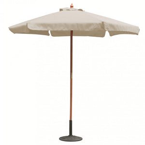Ombrellone da Giardino Ø3 m Palo Ø48 mm Fantasy in Legno Ecrù