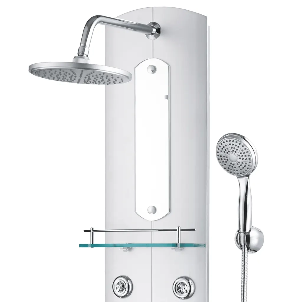 Pannello Doccia 25x43x110 cm Argento cod mxl 57711