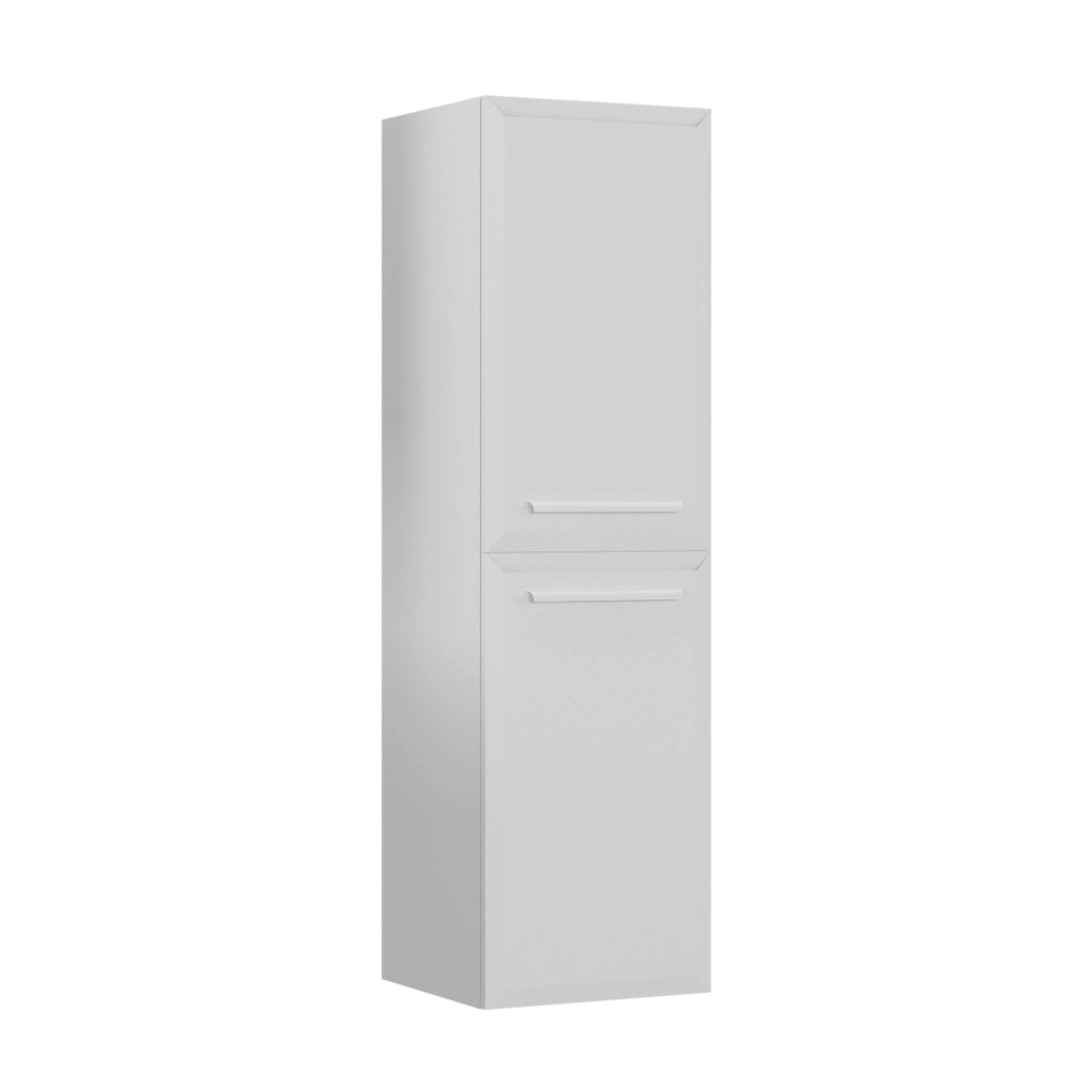 Mobile da bagno "Nuvola 40 v3" - 40 x 32 x 138 cm - Bianco
