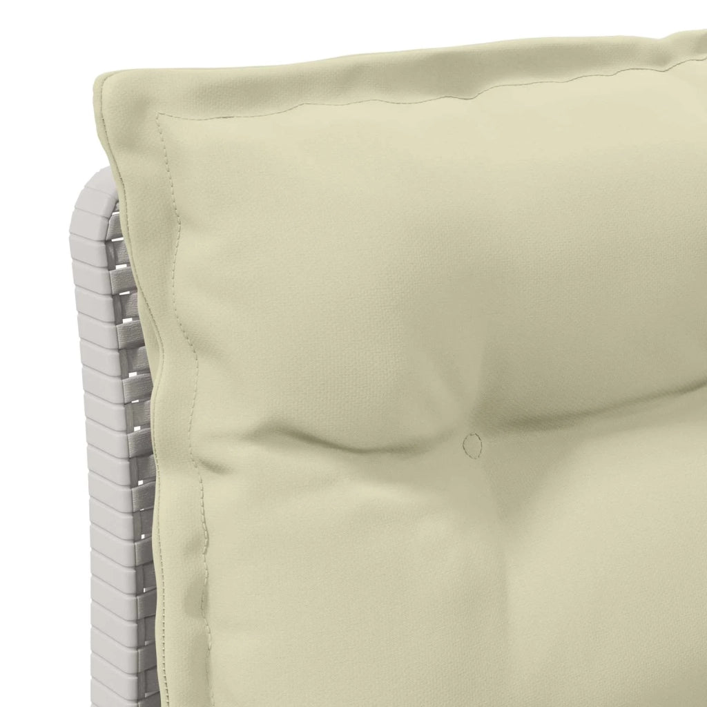 Divano da Giardino a 1 Posto con Cuscini Aspetto Rattan PP 8011804