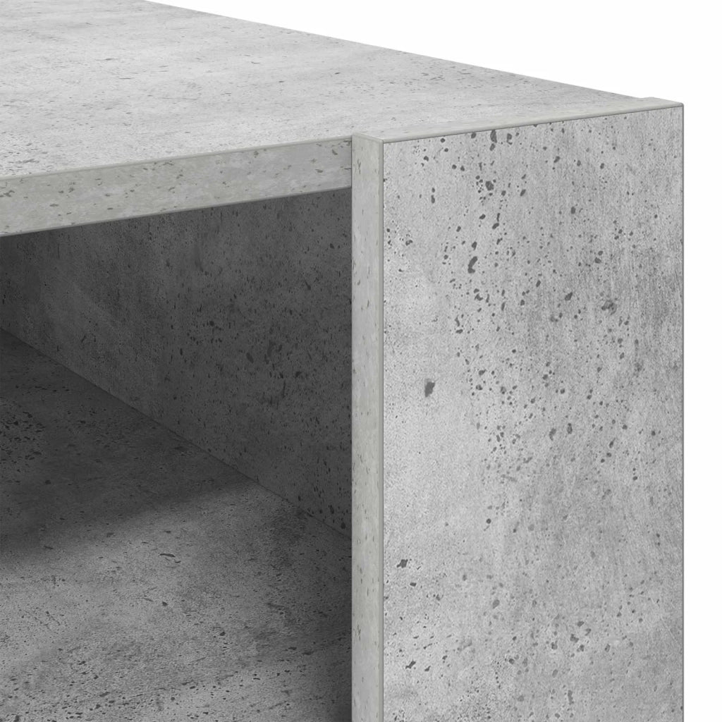 Tavolino da salotto Grigio cemento 92 x 53 x 45 cm 8000095