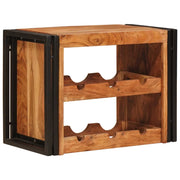 Portabottiglie Marrone 60 x 45 x 33 cm Legno di Acacia Massello 4104755