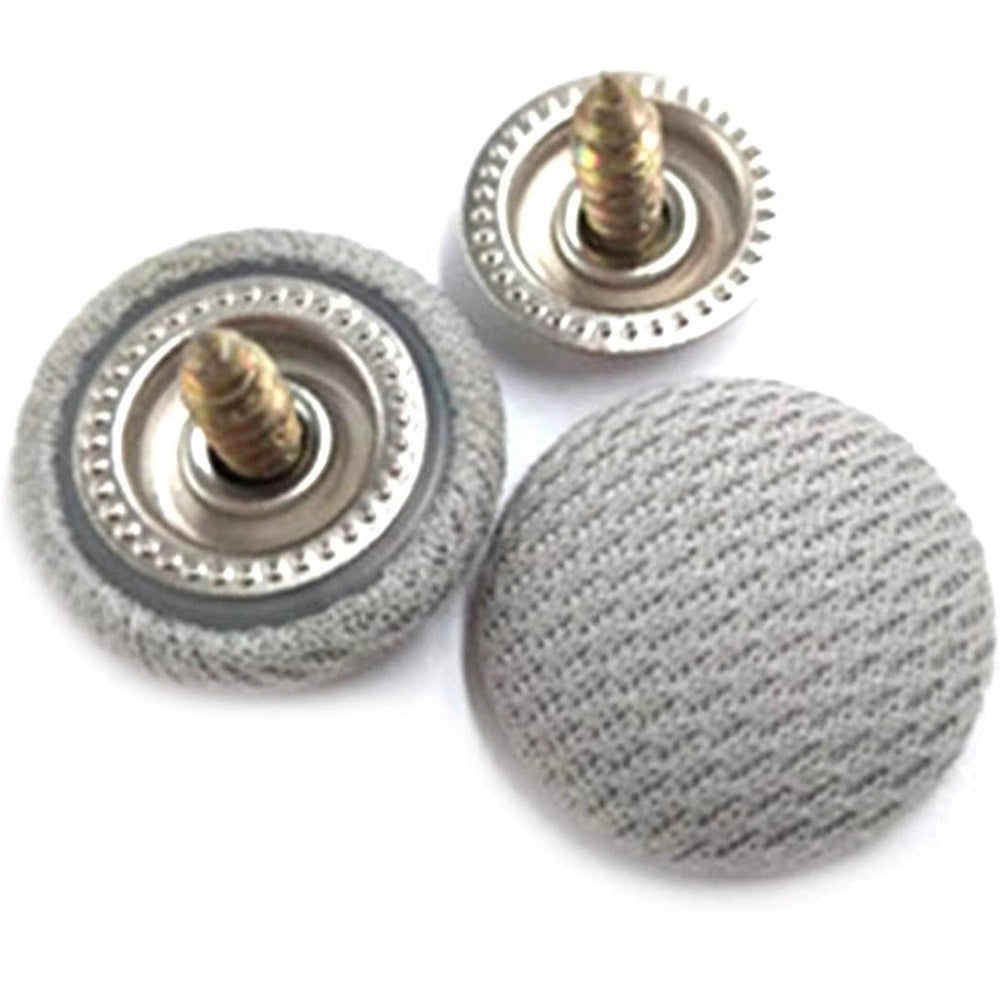 Trade Shop - Kit 20pz Vite Per Riparazione Tetto Tettuccio Auto Fermo Perni Automatici Nylon -