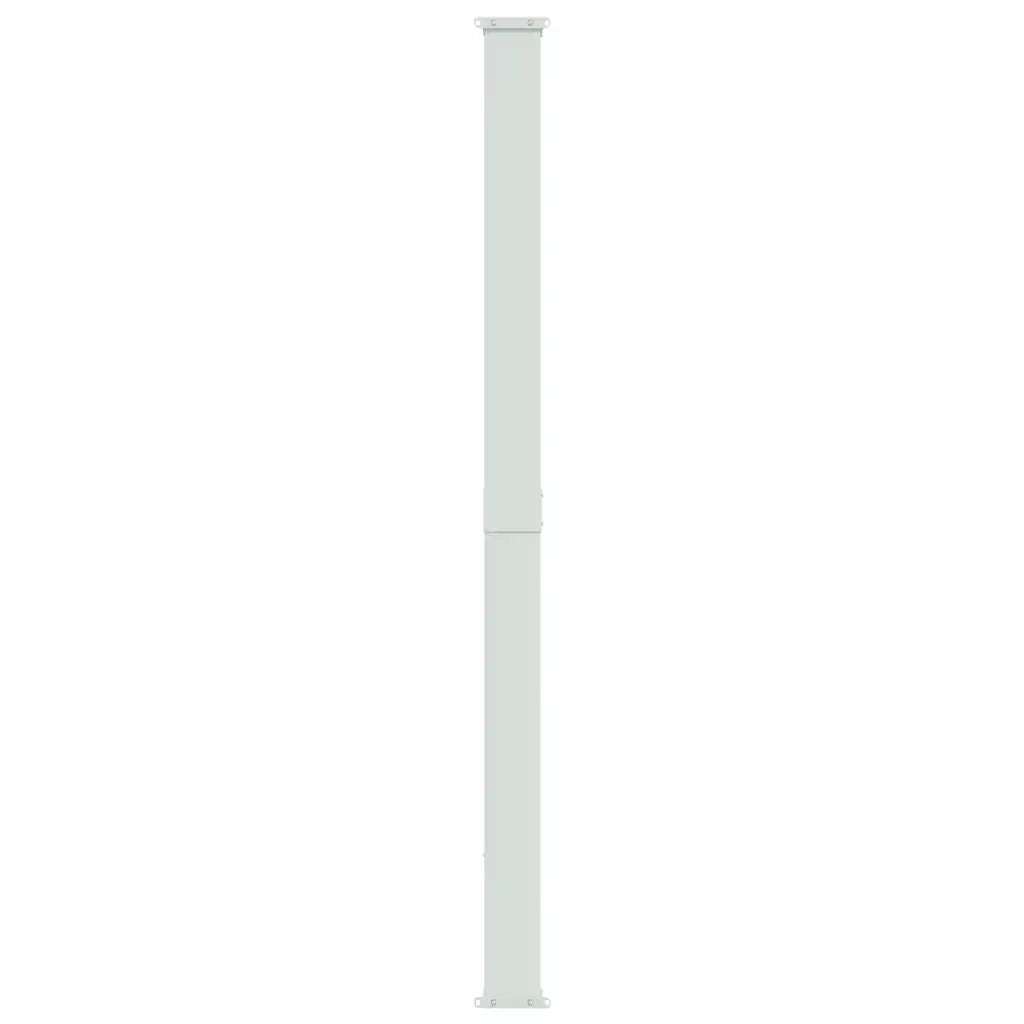 Tenda Laterale Retrattile per Patio 220x514 cm Nera 313429