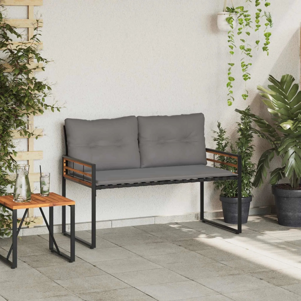 Panchetta in Legno a Strati Grigio chiaro 114 x 55 x 77 cm