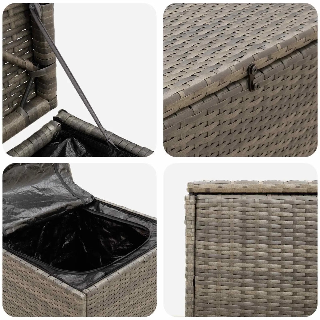 Scatola per Cuscini 55 x 55 x 69 cm acciaio CFW7713873
