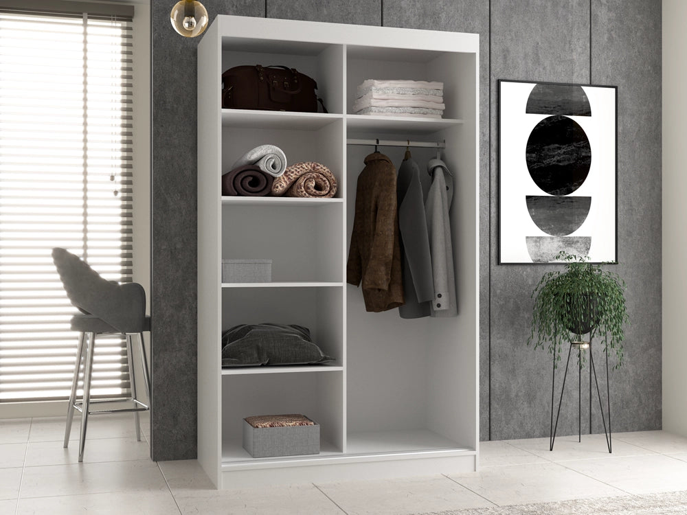 Armadio IGA 120c antracite artisan guardaroba