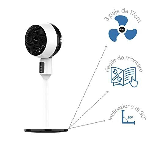 Ardes AR5CIR01 ventilatore Nero, Bianco