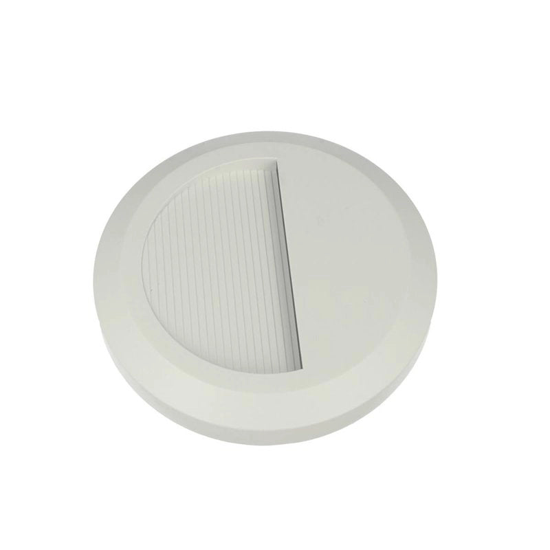 Faretto Luci Led Segnapasso Rotondo Carcassa Bianca 2W Bianco Neutro IP65 Montaggio a Plafone SKU-1314
