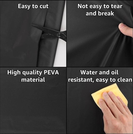 Pacco di 10 grandi palloni neri in latex da 90 cm per matrimoni, compleanni, battesimi, lauree e Natale in diverse colori