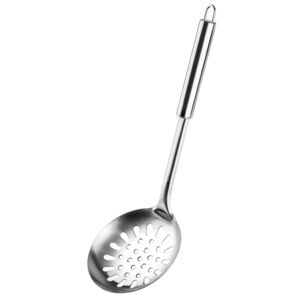 Cucchiaio forato KADAX, scolapasta, schiumarola, colino, paletta, acciaio massiccio