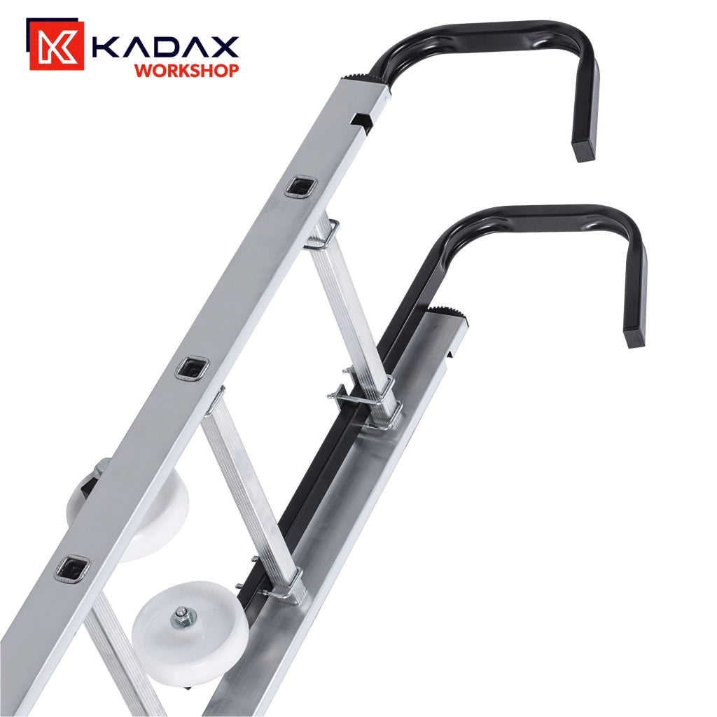 Supporto universale per scala da tetto KADAX in acciaio