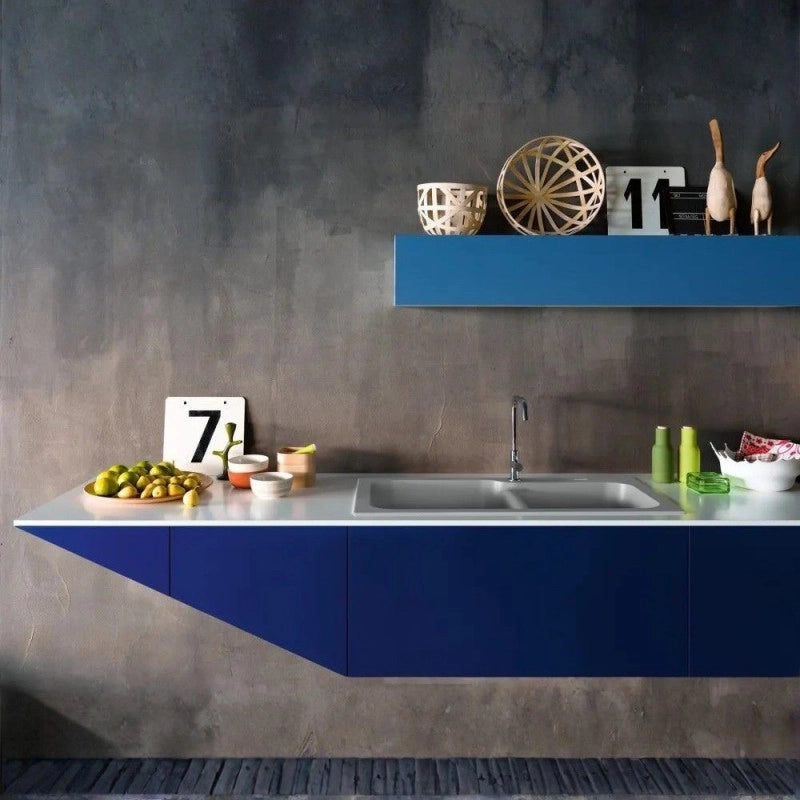 Lavello da incasso 2 vasche Franke KID 620 tectonite 83x50 cm. colore grigio