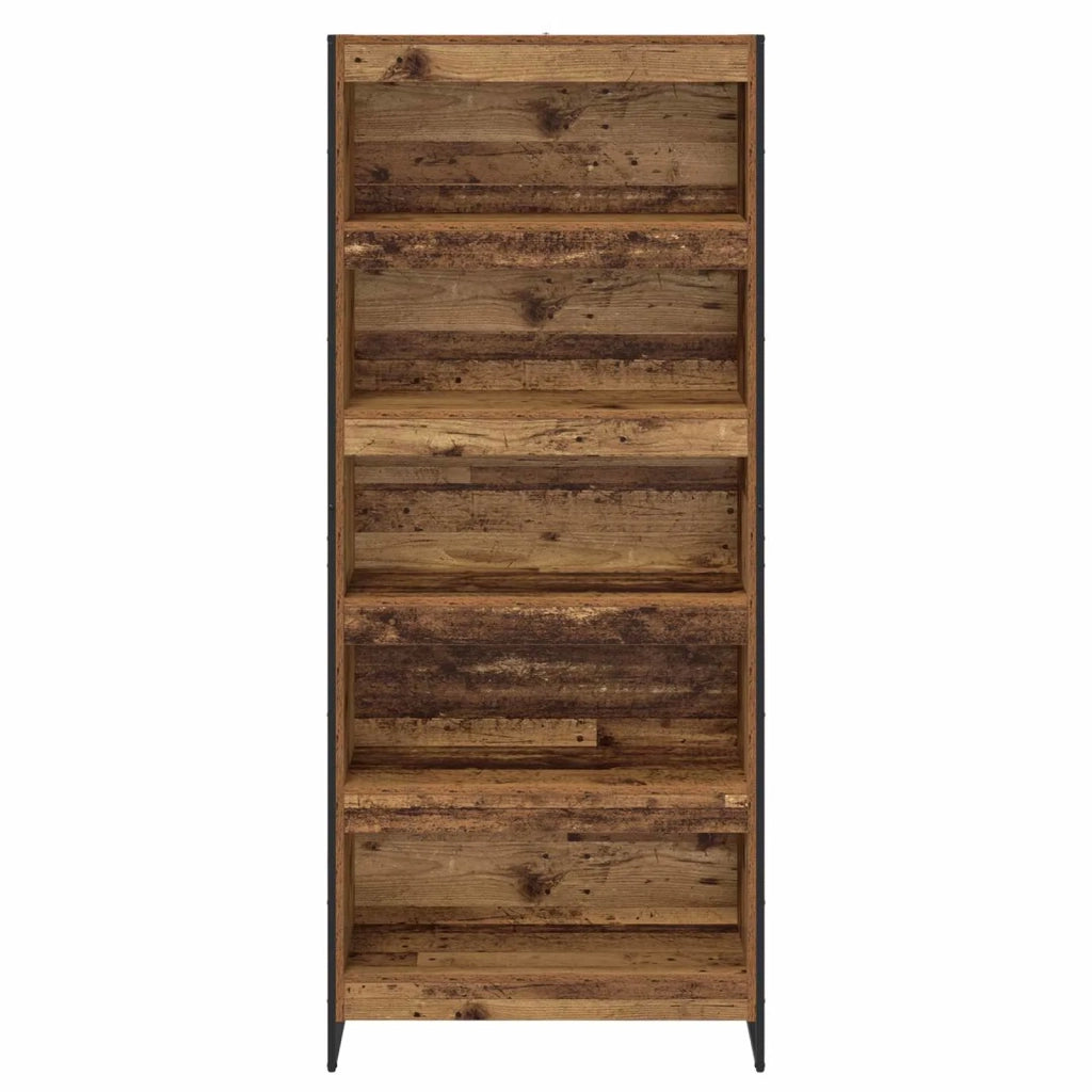 Armadio per Libri 2 pcs Legno vecchio 80 x 30 x 189,5 cm