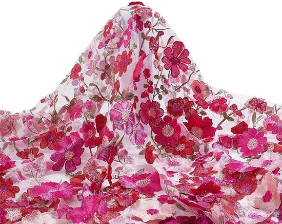 Tulle Stoffa 1620 mm Largo - Stoffa con Orlo - Lavori a Maglia - Stoffa per Matrimonio - Tutu Gonne - Attività di Cucito - Stoffa con Orlo