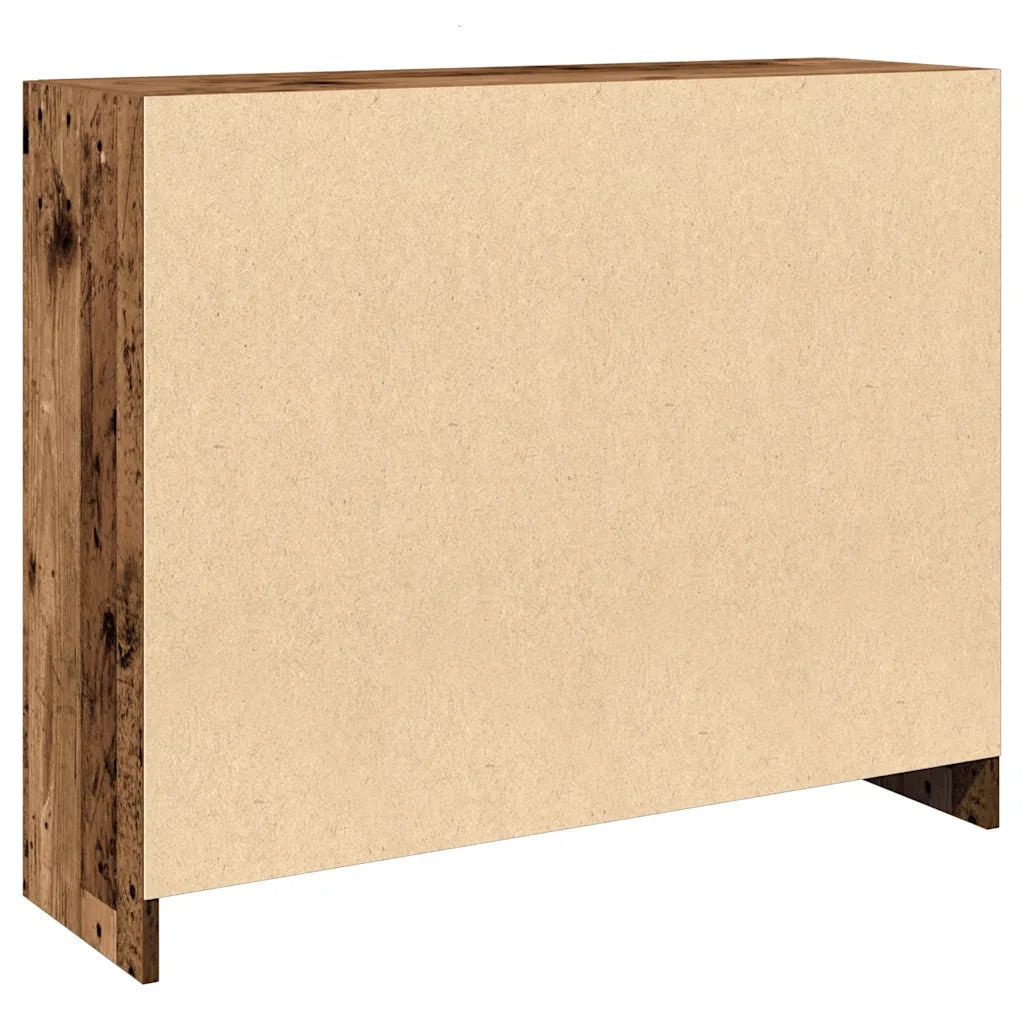 Credenza Legno Antico 91x28x75 cm in Legno Multistrato 855894