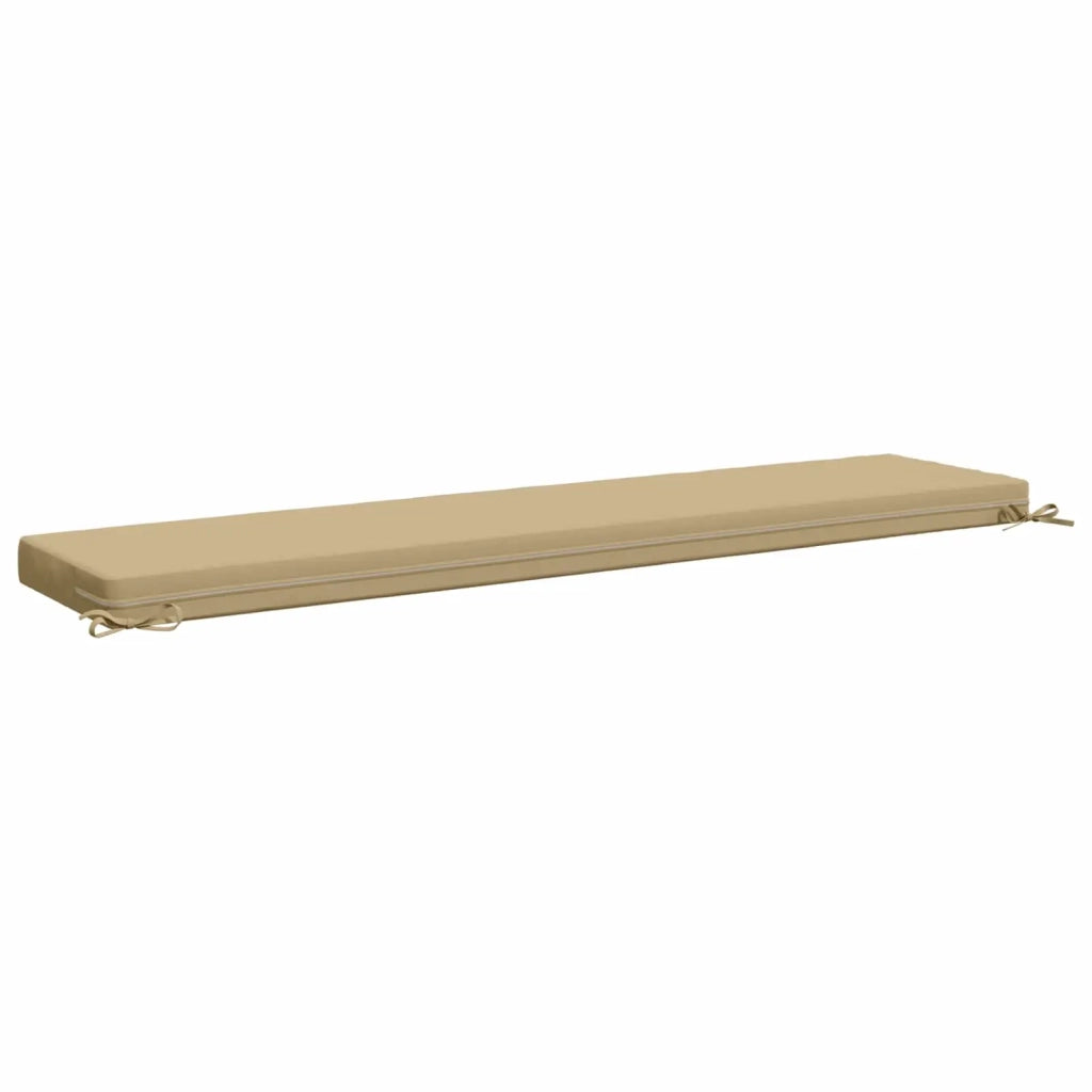 Cuscini per Panchina a 2 Pezzi SOEST 2 pz 100% Poliestere Beige 950035
