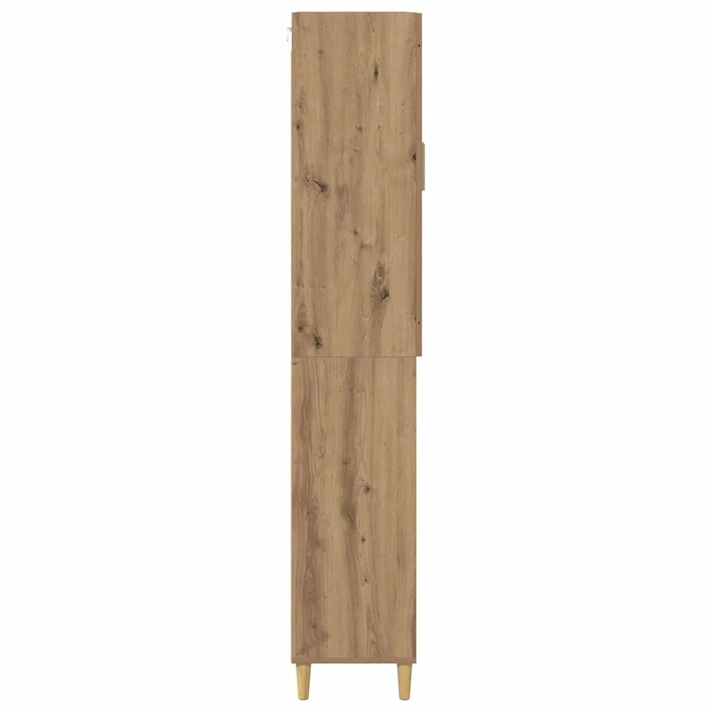 Credenza-Buffet-Armadio da cucina Rovere artigianale 69,5 x 34 x 180 cm 121625