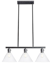 Lampada Da Soffitto Di Vetro Metallico APP318-3CP