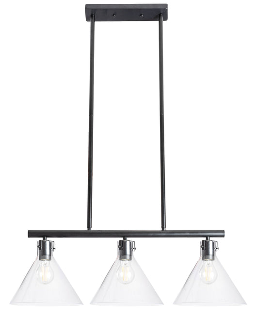 Lampada Da Soffitto Di Vetro Metallico APP318-3CP