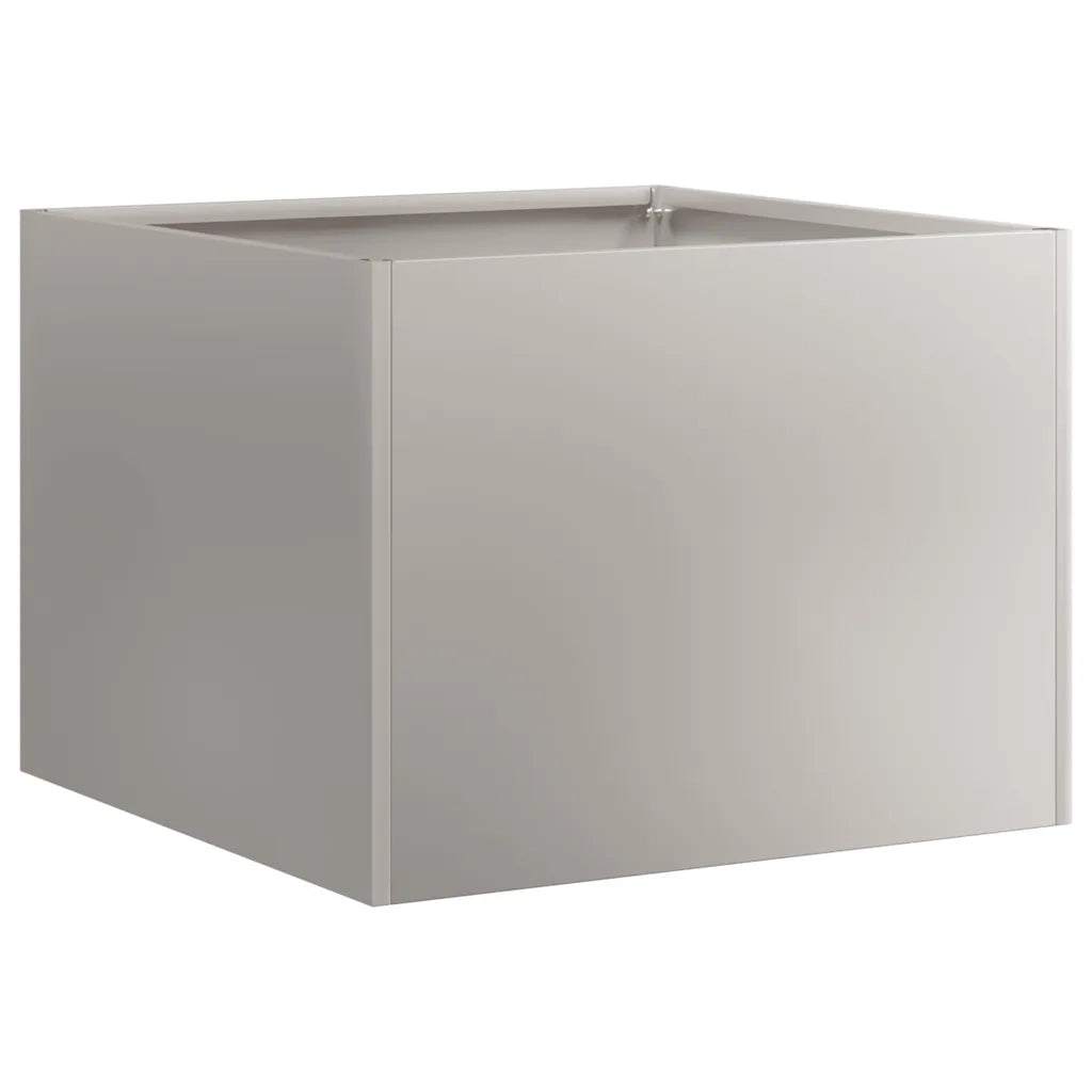 Fioriera Arrugginita 40x40x30 cm in Acciaio Corten 860800