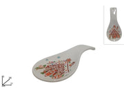 Poggiamestolo da Cucina in Ceramica Decoro Biscotto 11 x 26 x 3 cm