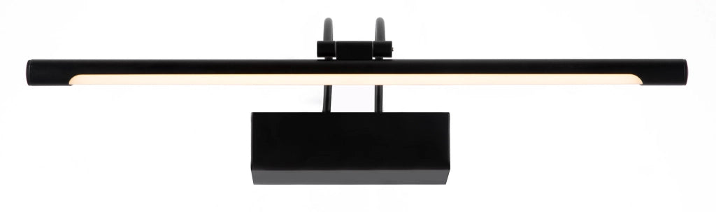 Lampada da parete per quadri Mirror in Metallo Finelli Nero