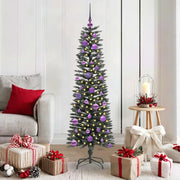 Albero di Natale artificiale con 150 LED Verde 150 cm 3395934