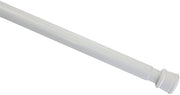 Tanglo per tende - facile da installare - 1 pezzo - bianco - metallo - 80-130 cm