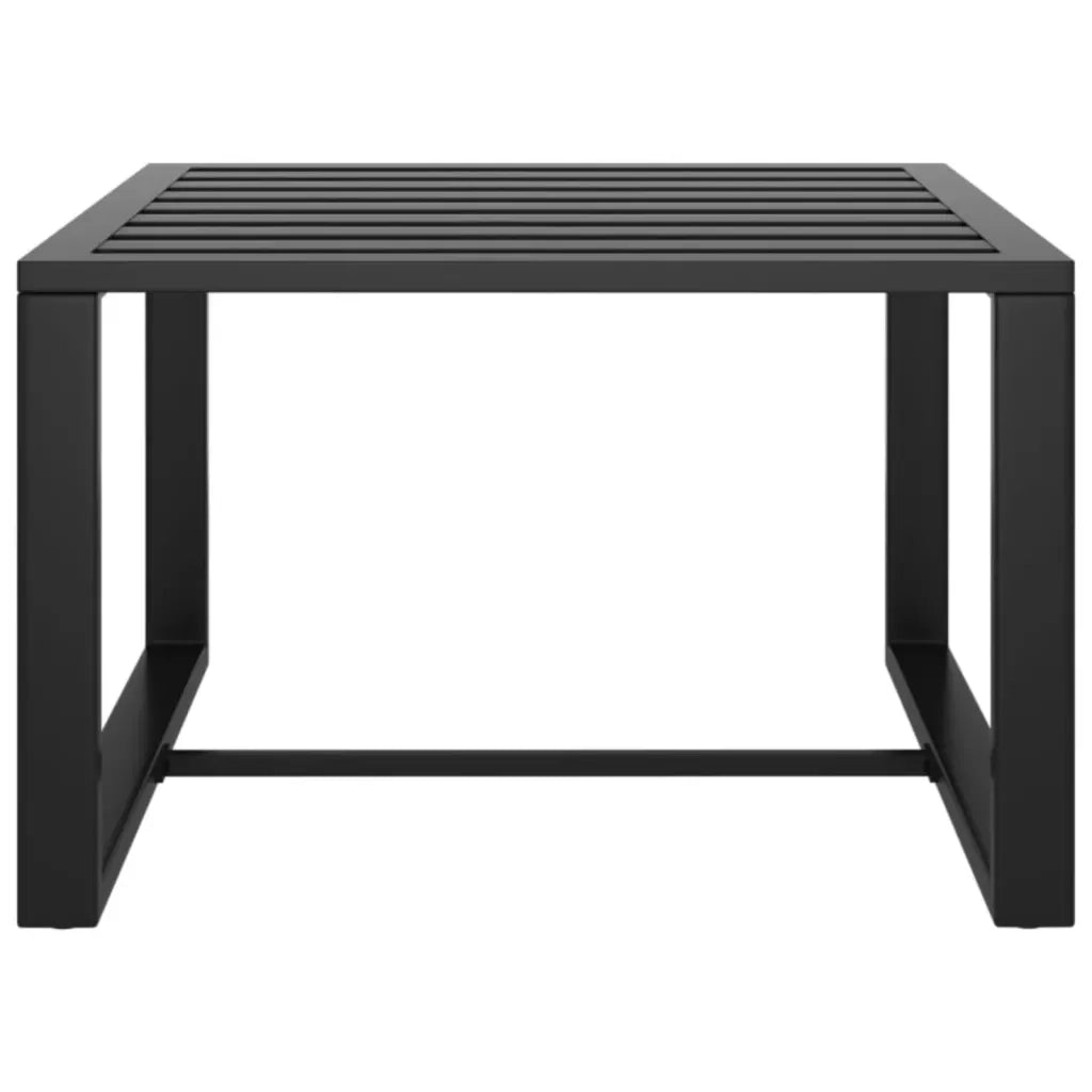 Set Divani da Giardino 5 pz con Cuscini in Alluminio Antracite cod mxl 36924