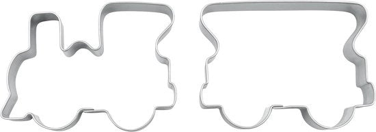 Forme di alluminio in rilievo per biscotti, inox, sgranato, cotto