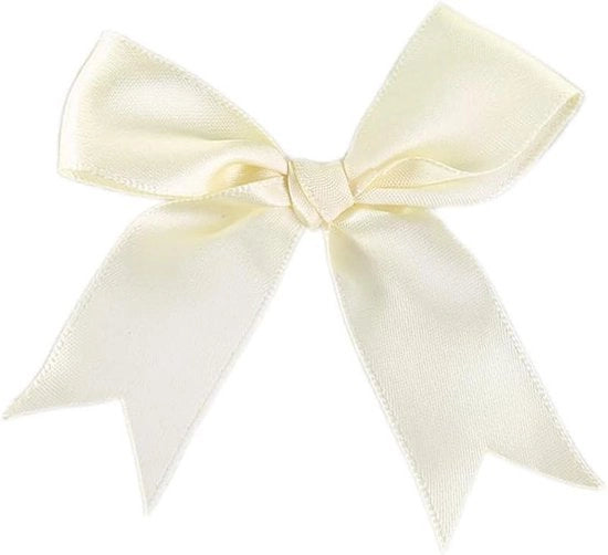 Lana Satinata 50 Pezzi 8,5 x 8,5 cm Strisce Decorative Pronte all'Uso per Progetti di Fai da Te, Decorazioni per Matrimoni, Natale, San Valentino